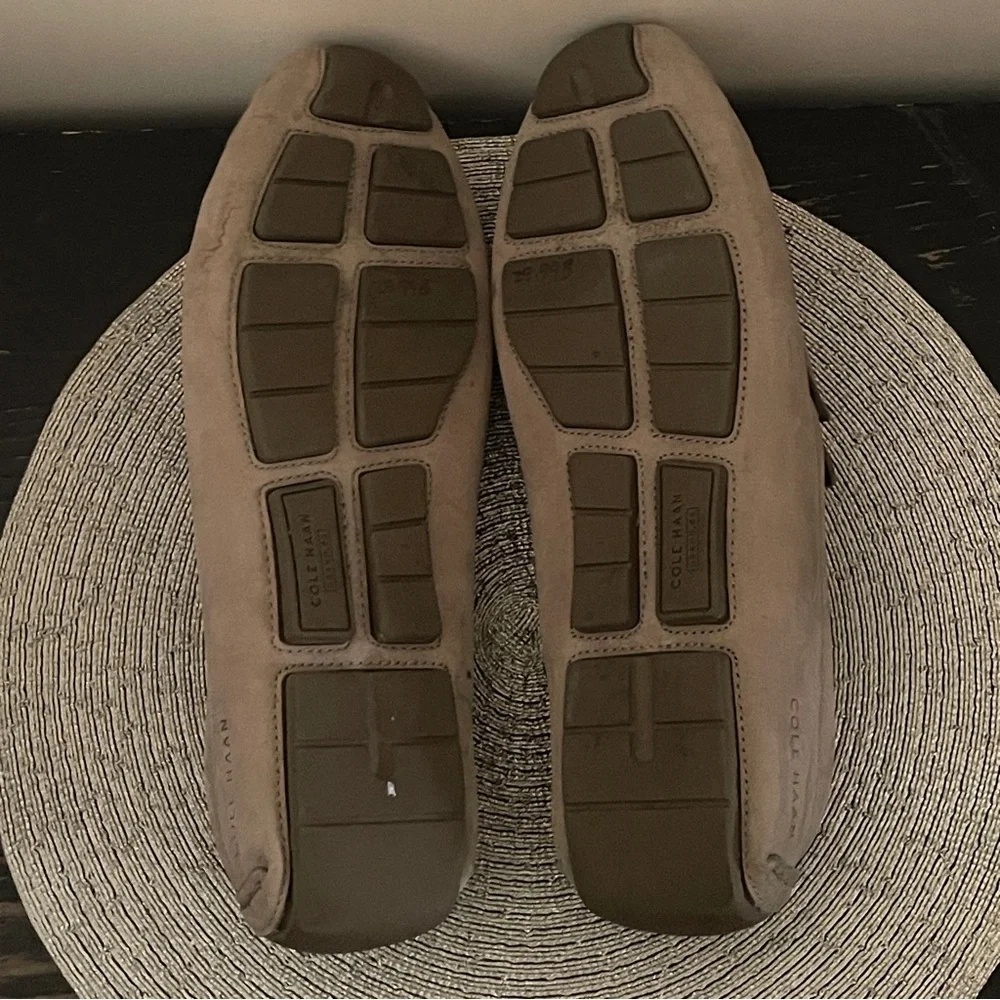 Cole Haan Grand Laser Bit Loafer Leather Driver Slip-On men’s moccasin tan 12